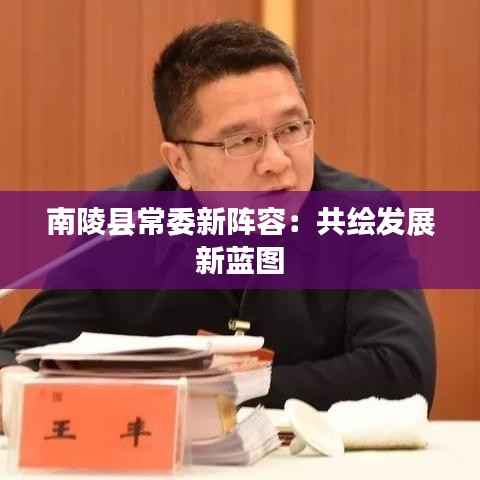 南陵县常委新阵容:共绘发展新蓝图