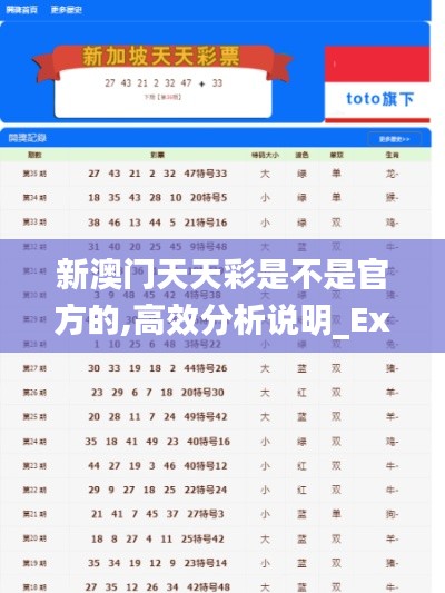 新澳门天天彩是不是官方的,高效分析说明_Executive18.504