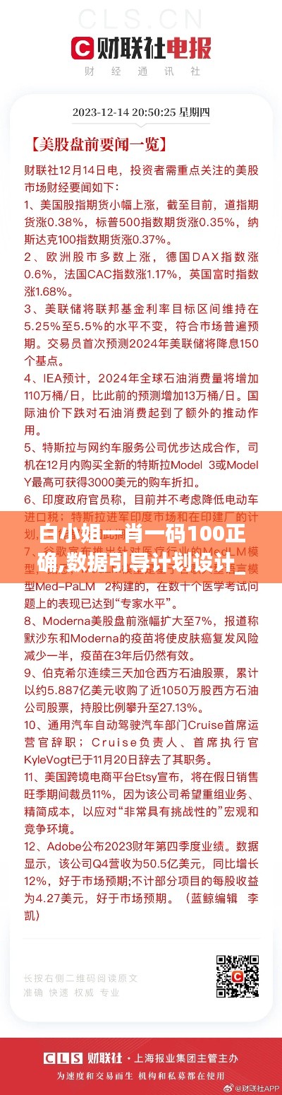 白小姐一肖一码100正确,数据引导计划设计_XP14.887