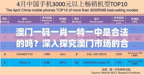澳门一码一肖一特一中是合法的吗？深入探究澳门市场的合法立场