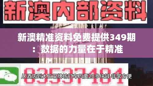 新澳精准资料免费提供349期：数据的力量在于精准