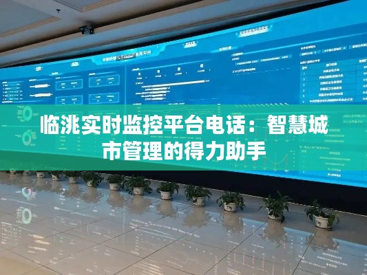 临洮实时监控平台电话：智慧城市管理的得力助手