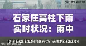 石家庄高柱下雨实时状况：雨中漫步的美丽与挑战