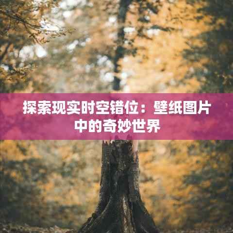 探索现实时空错位：壁纸图片中的奇妙世界