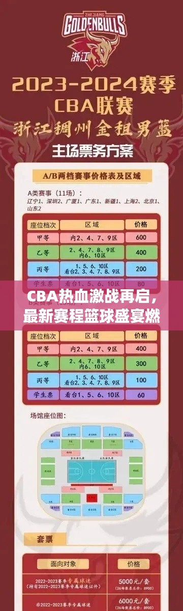 CBA热血激战再启,最新赛程篮球盛宴燃爆全场!