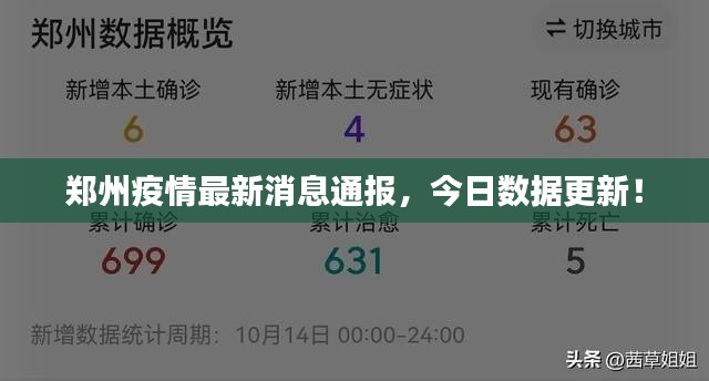 郑州疫情最新消息通报,今日数据更新!